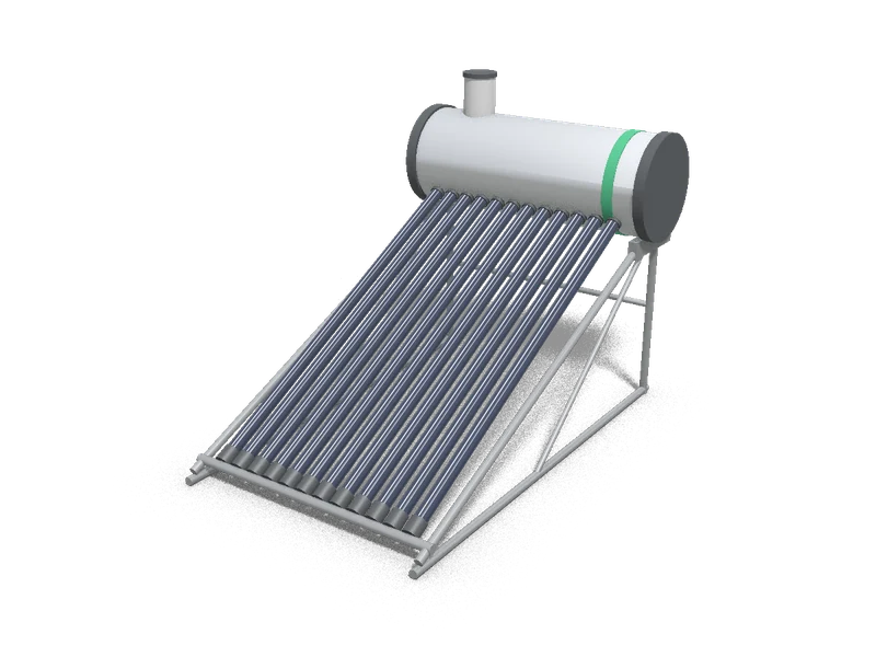 Calentador solar Get Green de gravedad, 12 tubos